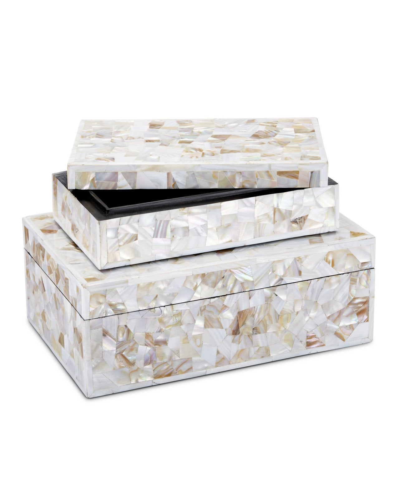 Uma Mother of Pearl Box Set of 2